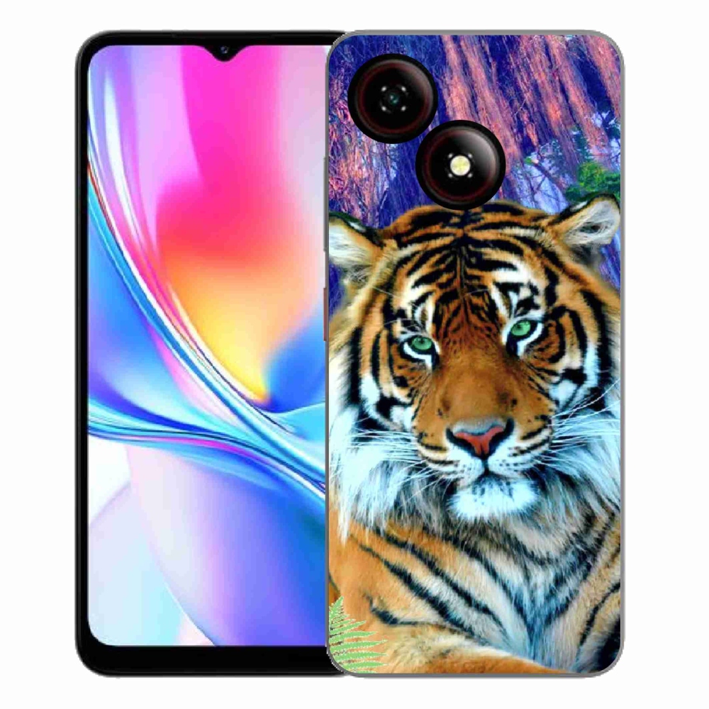 Gelový kryt mmCase na ZTE Blade A35E - tygr