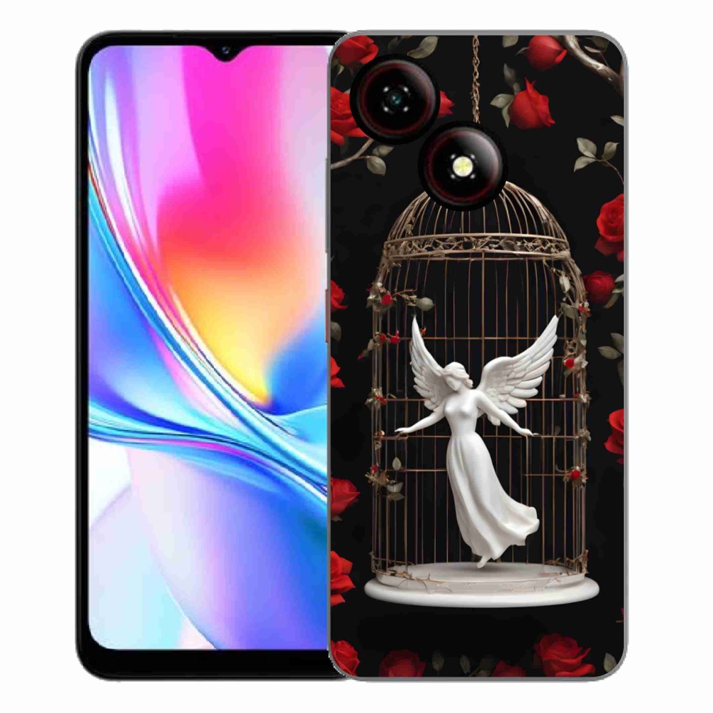 Gelový kryt mmCase na ZTE Blade A35E - uvězněný anděl