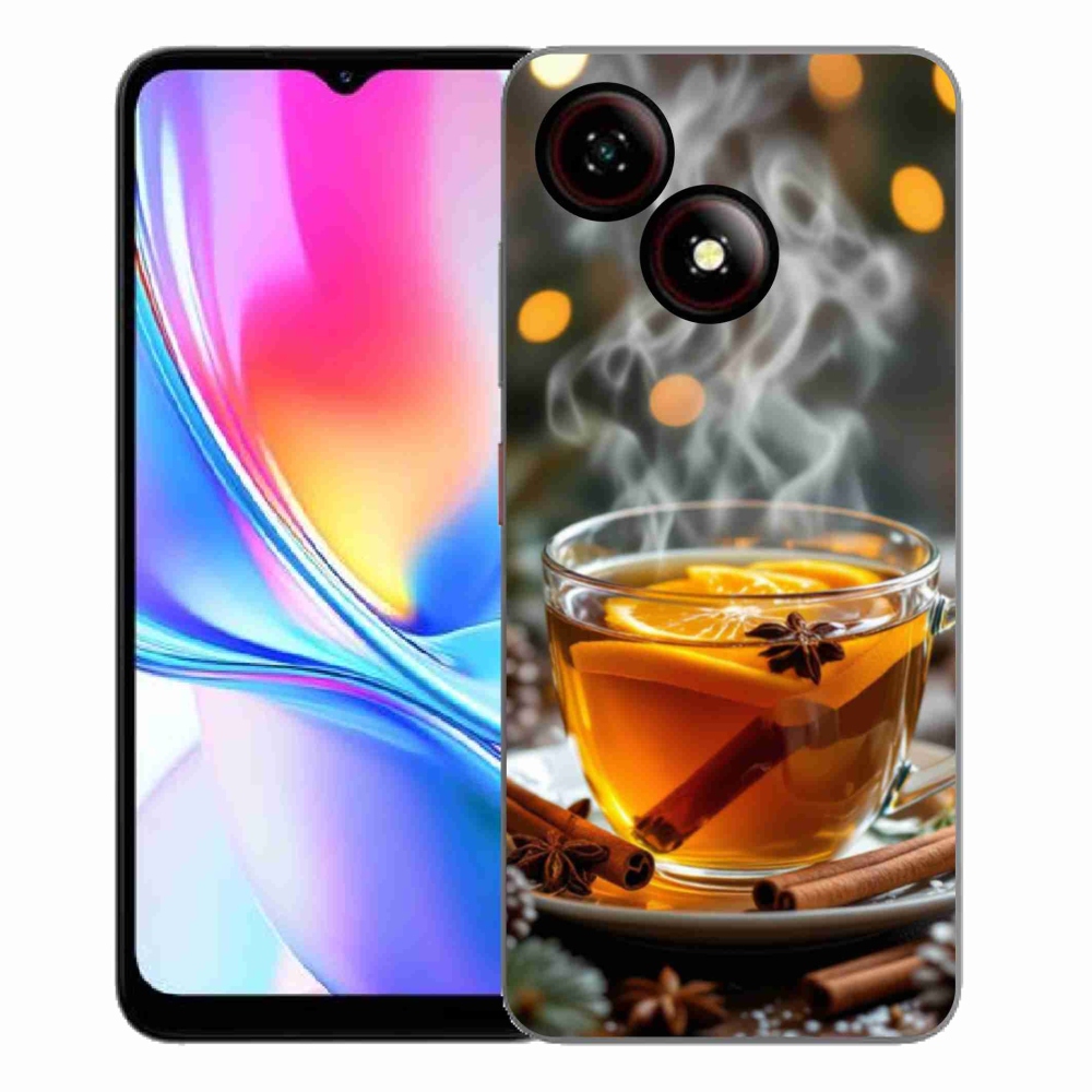 Gelový kryt mmCase na ZTE Blade A35E - vánoční punč