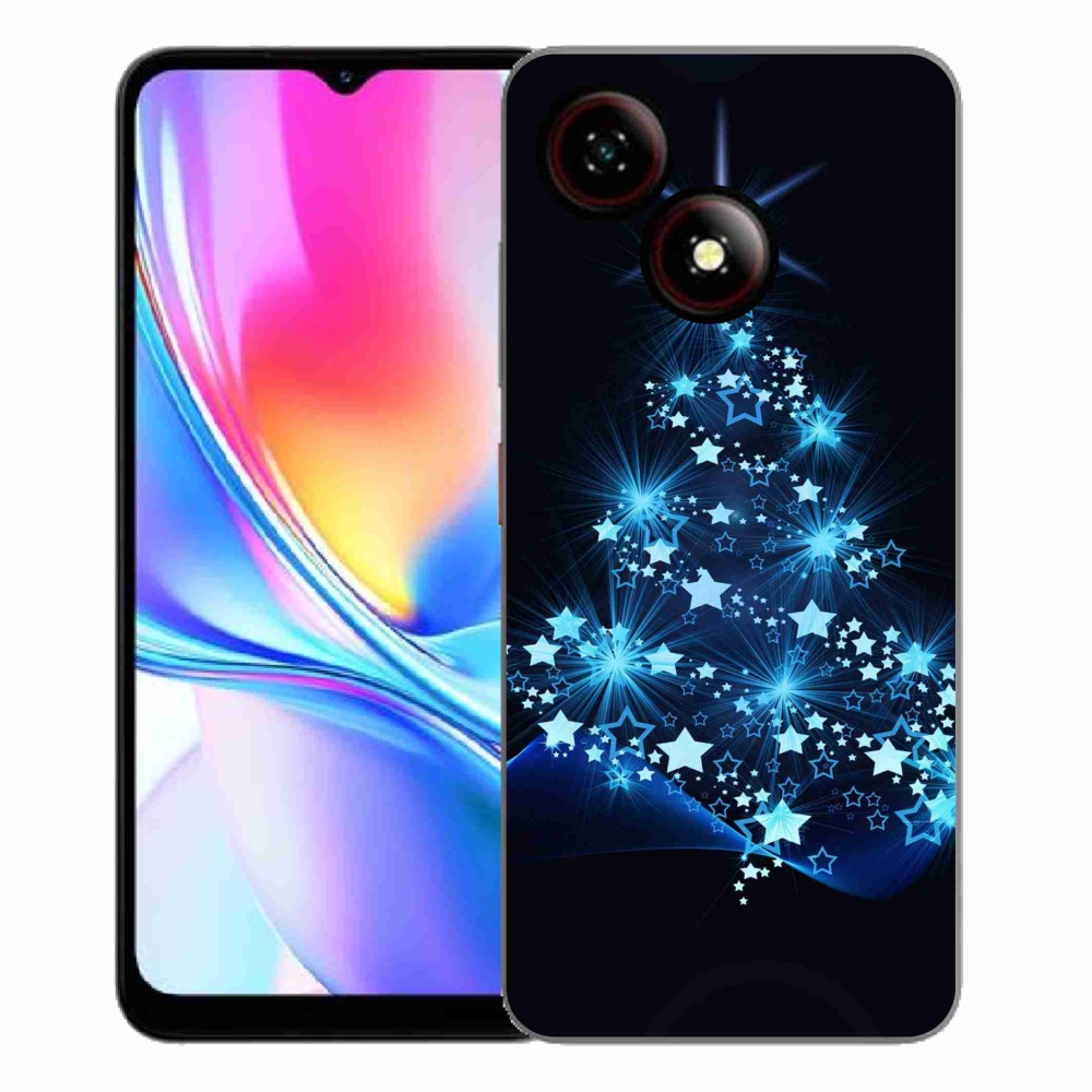 Gelový kryt mmCase na ZTE Blade A35E - vánoční stromek
