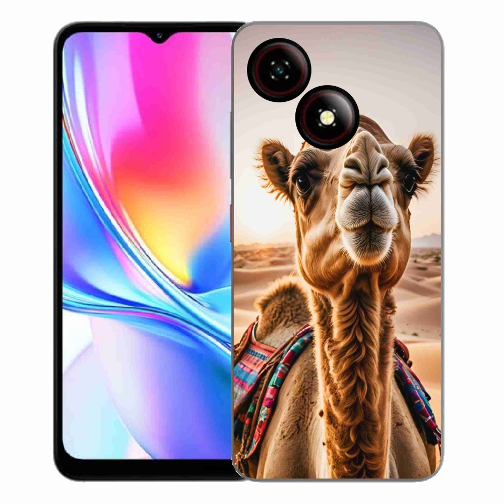 Gelový kryt mmCase na ZTE Blade A35E - velbloud