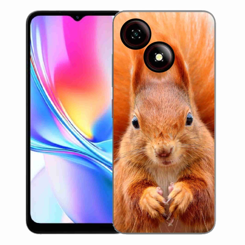 Gelový kryt mmCase na ZTE Blade A35E - veverka