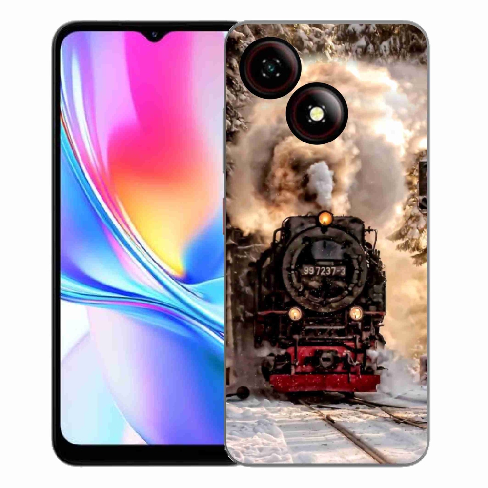 Gelový kryt mmCase na ZTE Blade A35E - vlak
