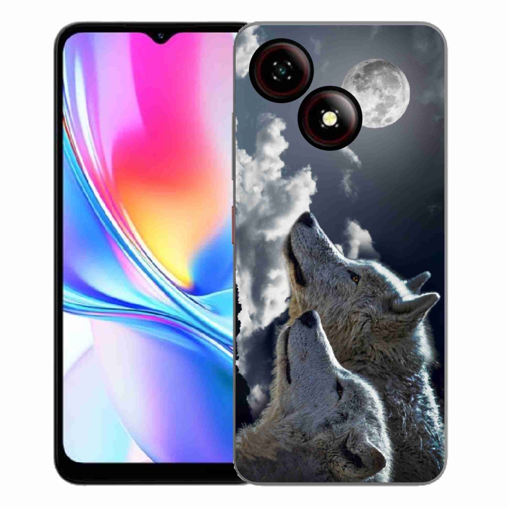Gelový kryt mmCase na ZTE Blade A35E - vlci