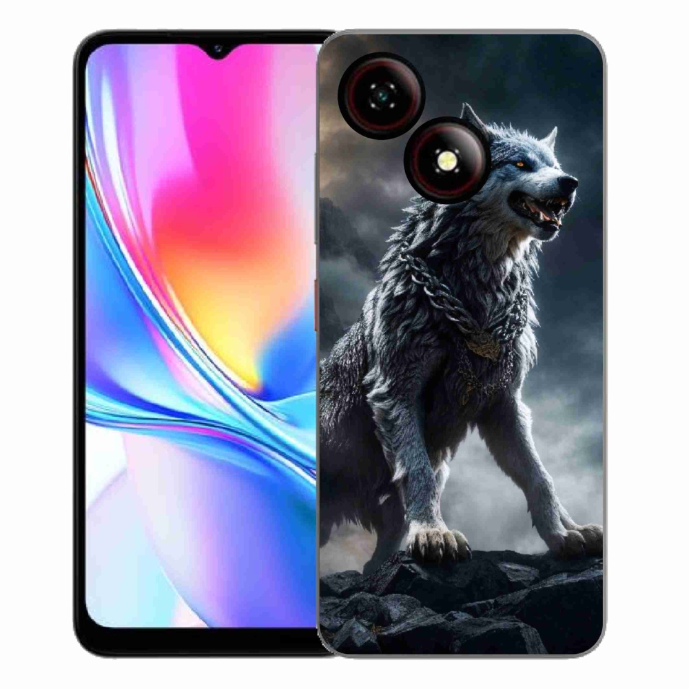 Gelový kryt mmCase na ZTE Blade A35E - vlk 1