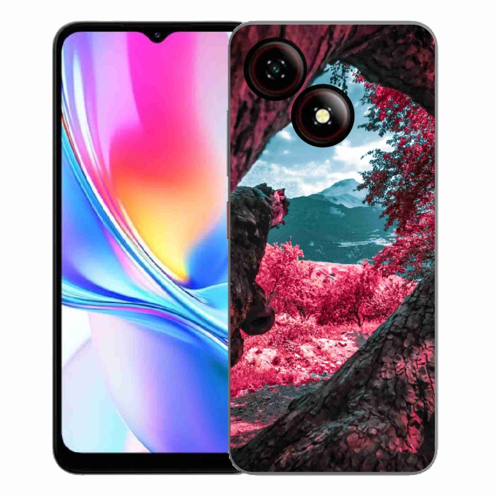 Gelový kryt mmCase na ZTE Blade A35E - výhled na hory