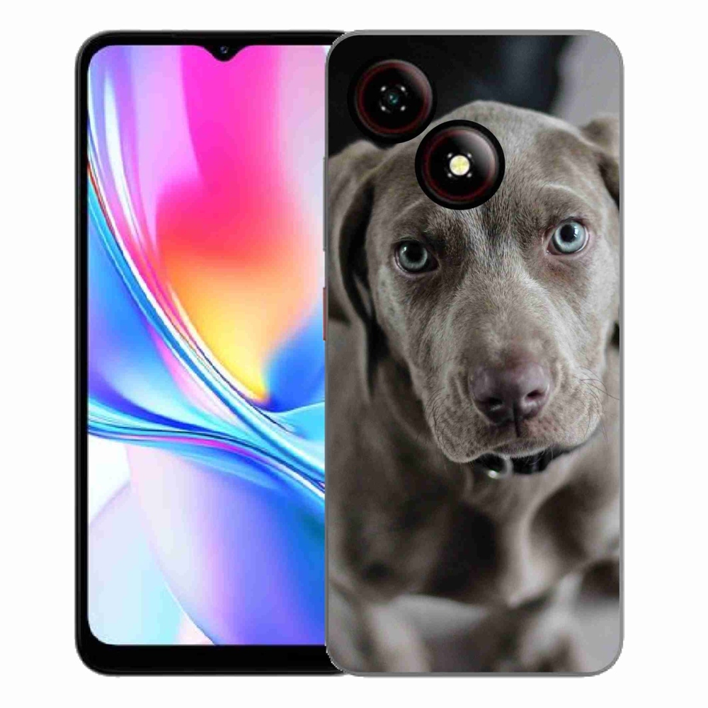 Gelový kryt mmCase na ZTE Blade A35E - výmarský ohař