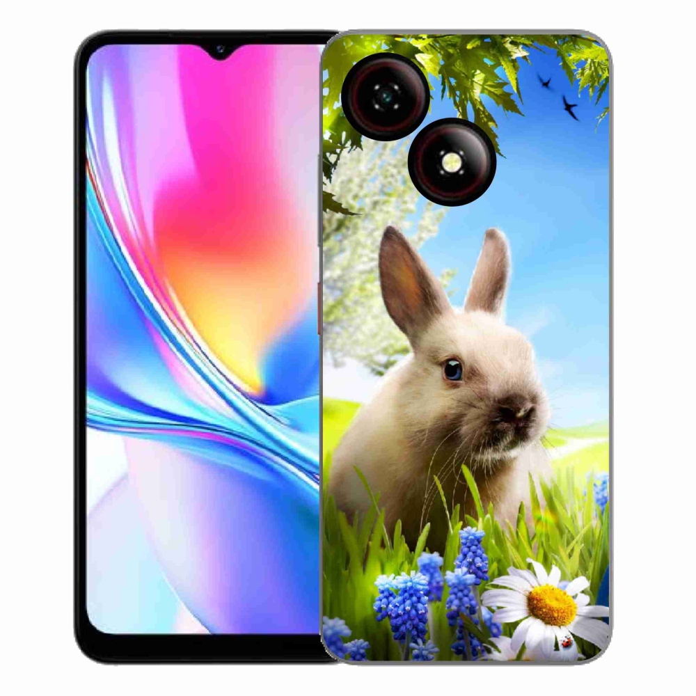 Gelový kryt mmCase na ZTE Blade A35E - zajíček