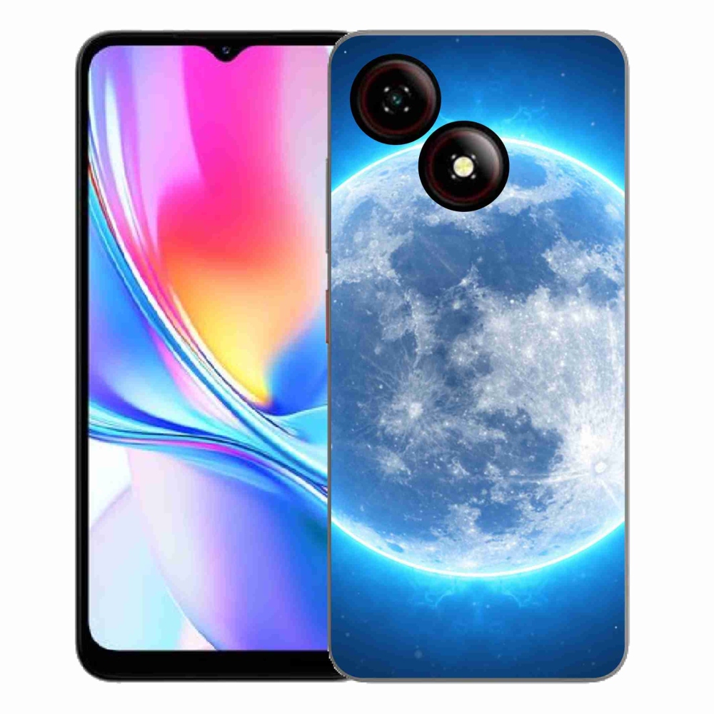 Gelový kryt mmCase na ZTE Blade A35E - zeměkoule