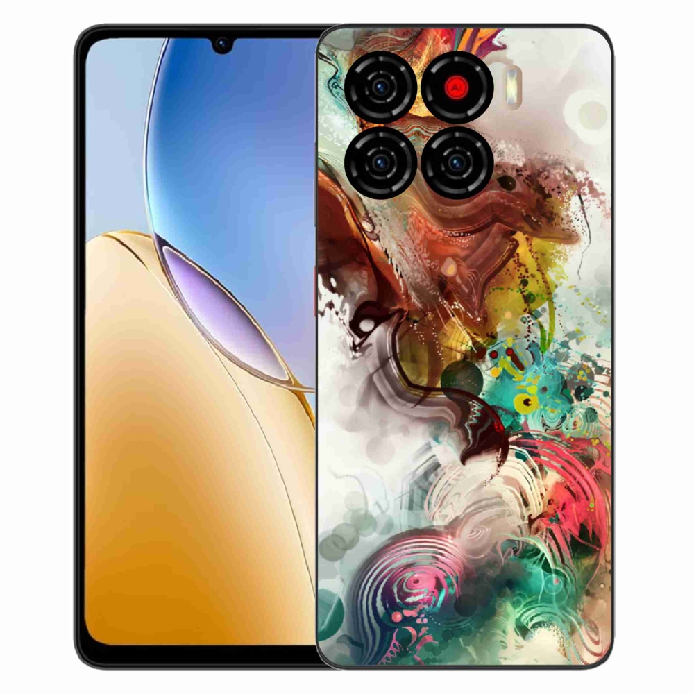 Gelový kryt mmCase na ZTE Blade A56 - abstrakt 1
