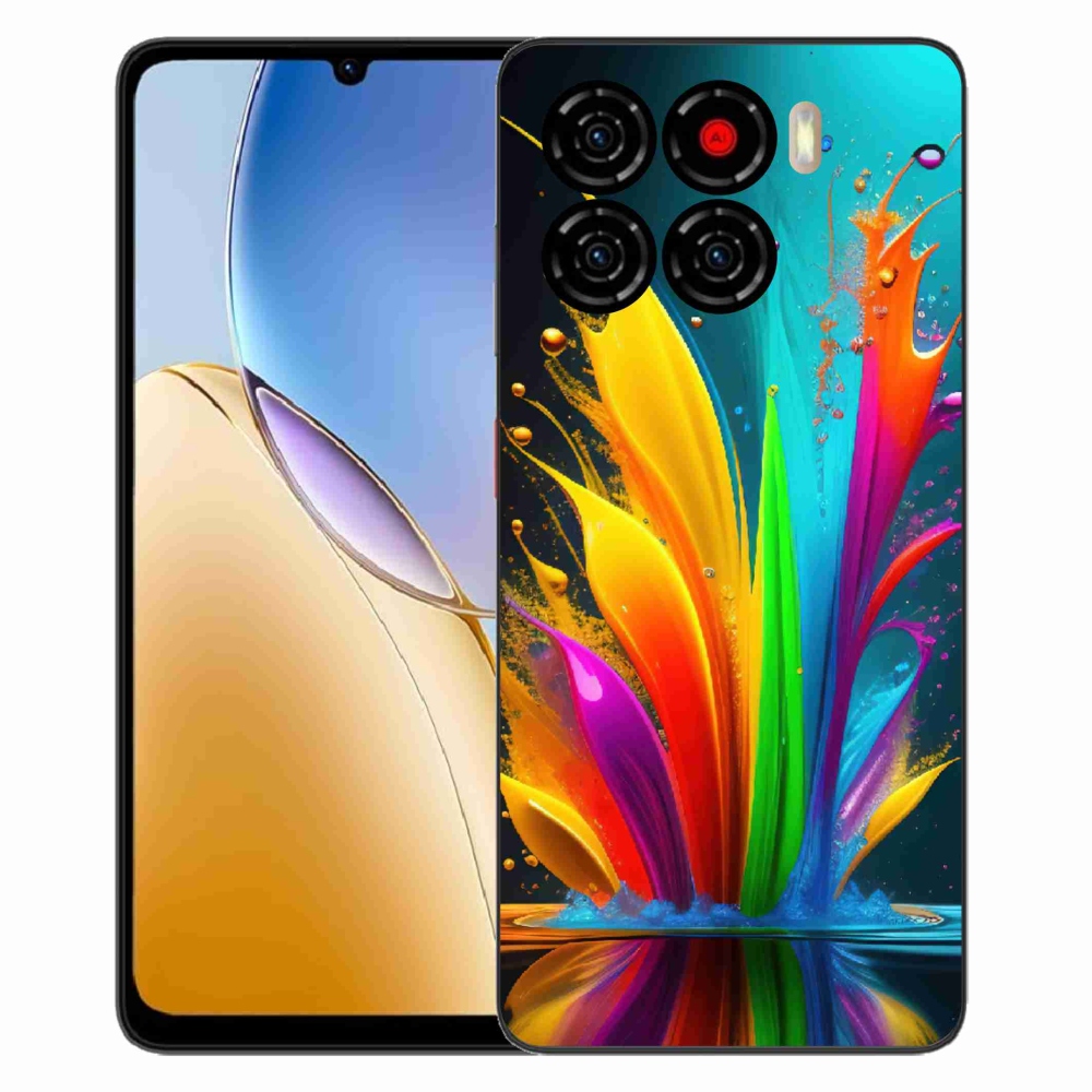 Gelový kryt mmCase na ZTE Blade A56 - abstraktní motiv 1