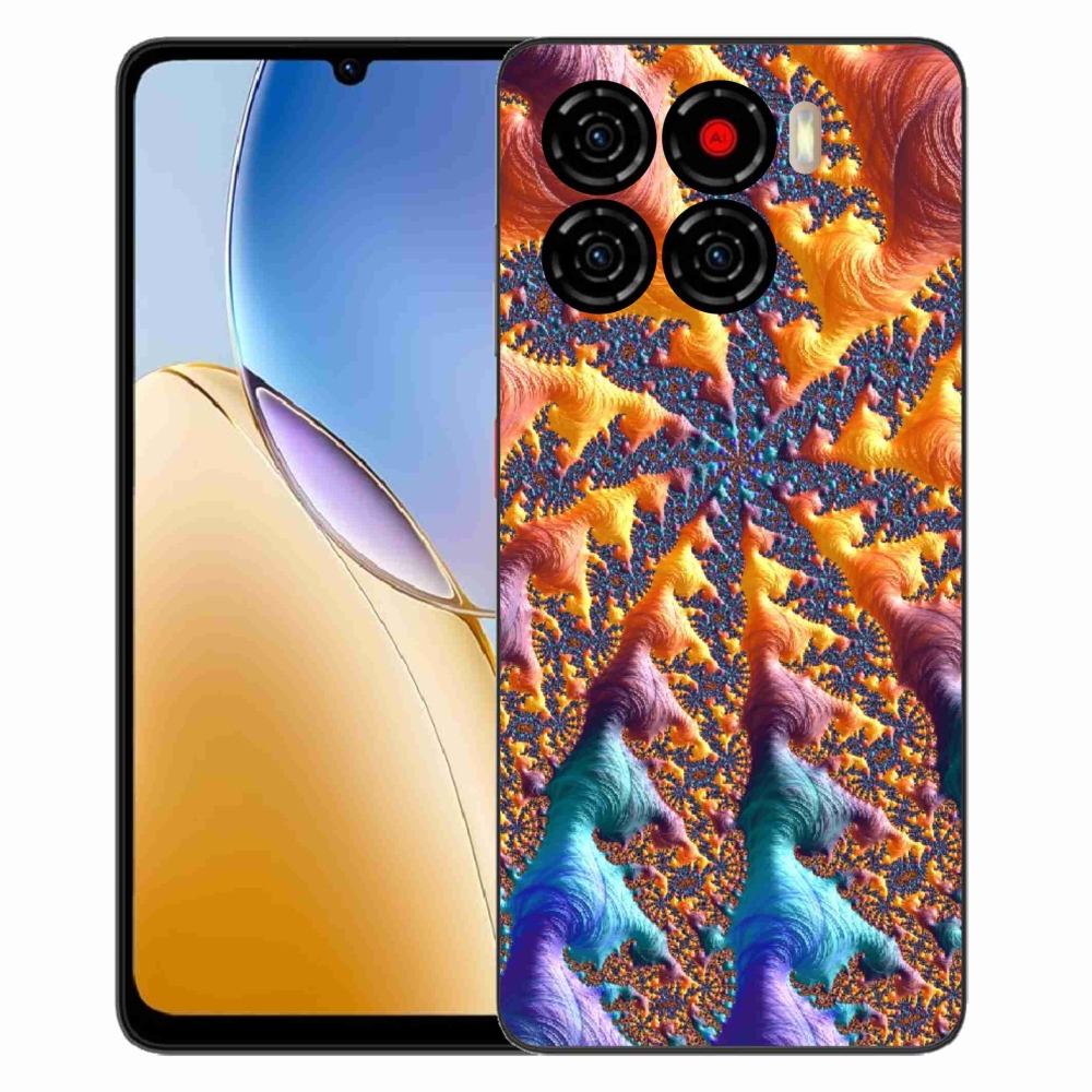 Gelový kryt mmCase na ZTE Blade A56 - abstraktní motiv 23