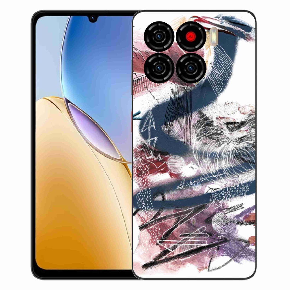 Gelový kryt mmCase na ZTE Blade A56 - abstraktní motiv 28