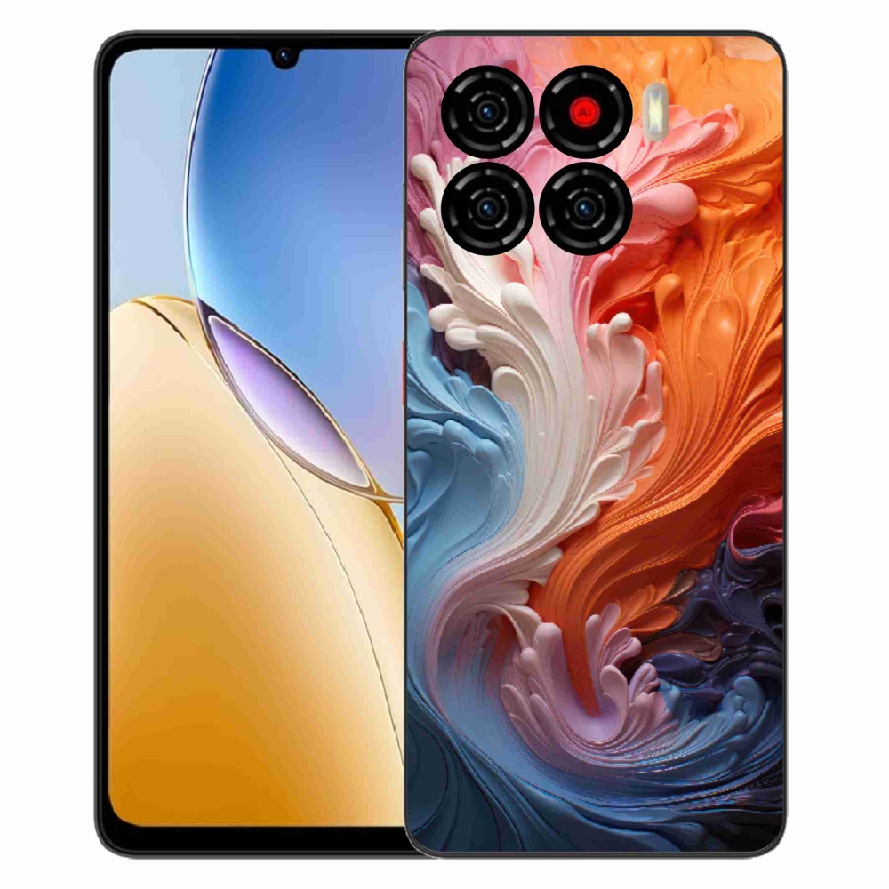 Gelový kryt mmCase na ZTE Blade A56 - abstraktní motiv 8