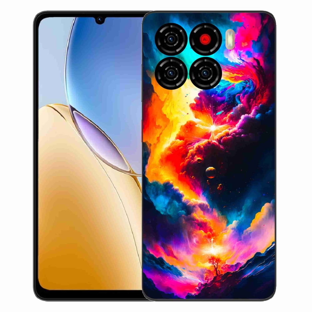 Gelový kryt mmCase na ZTE Blade A56 - abstraktní motiv