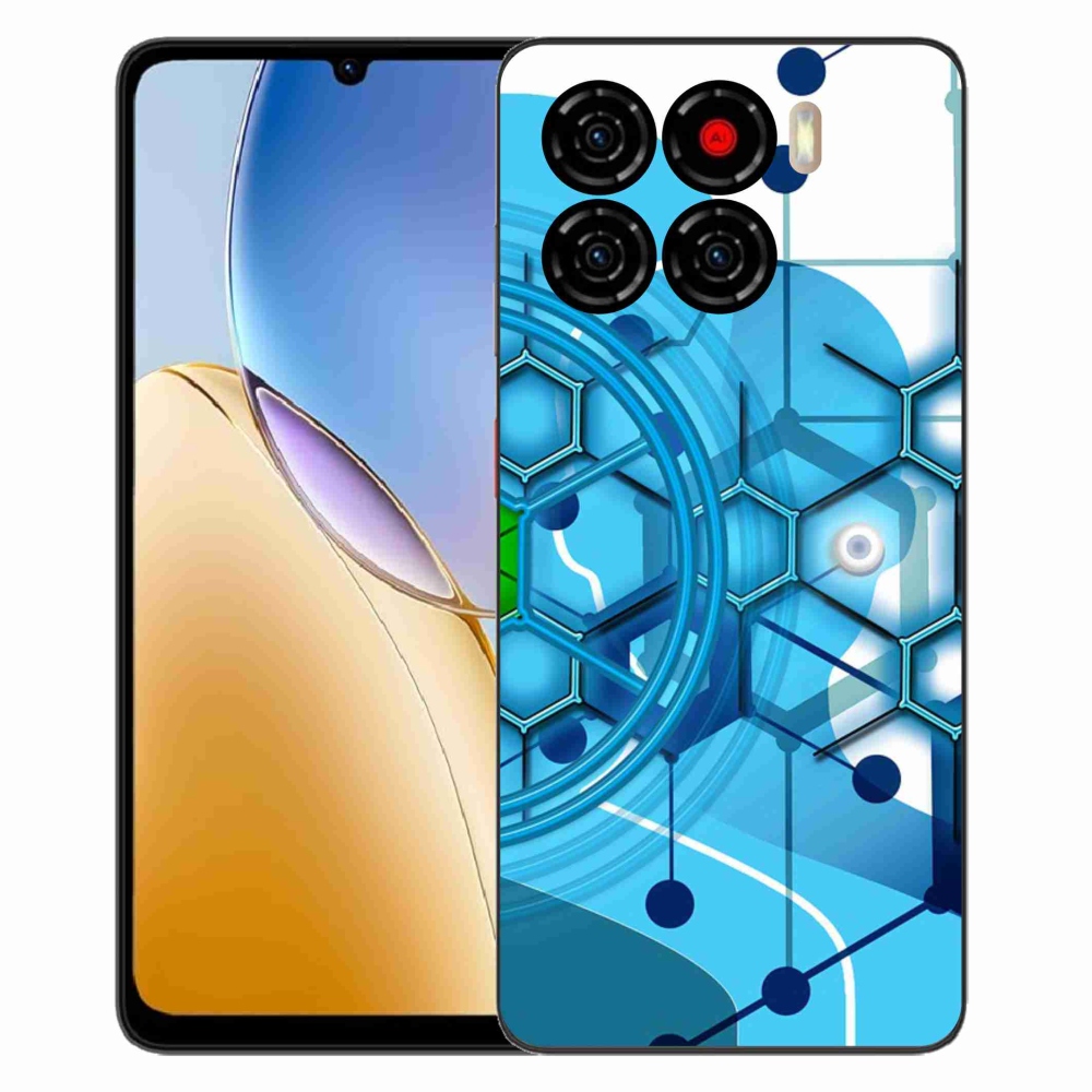 Gelový kryt mmCase na ZTE Blade A56 - abstraktní vzor 2