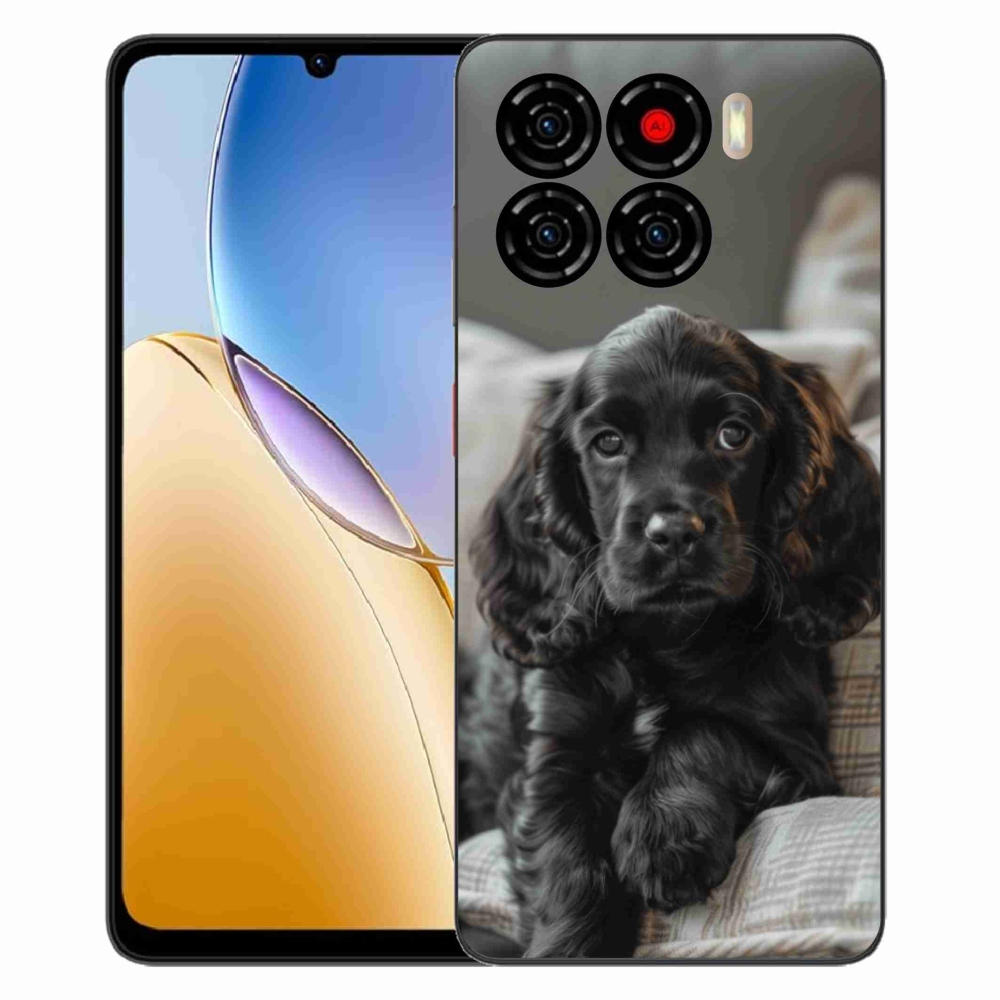 Gelový kryt mmCase na ZTE Blade A56 - anglický kokršpaněl