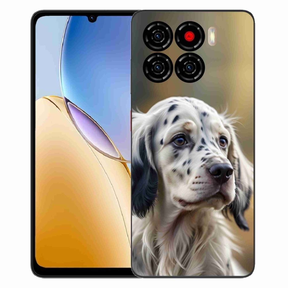 Gelový kryt mmCase na ZTE Blade A56 - anglický setr
