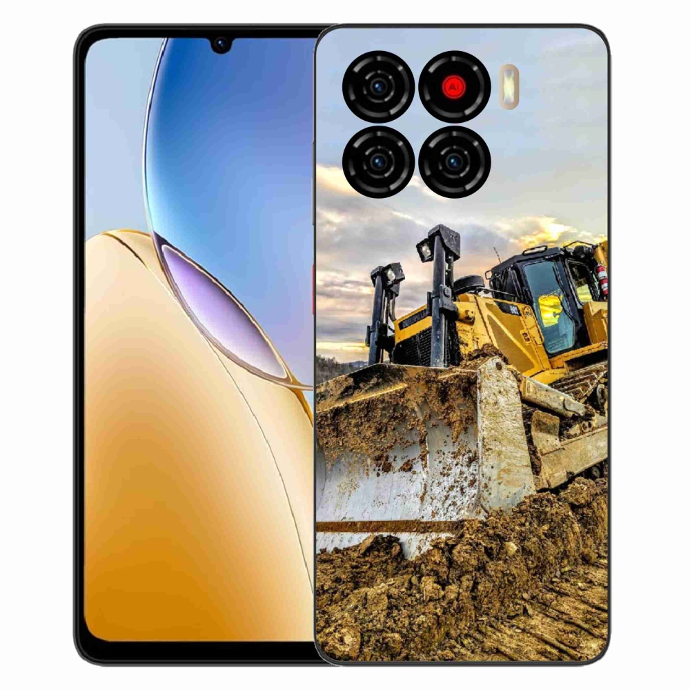 Gelový kryt mmCase na ZTE Blade A56 - bagr