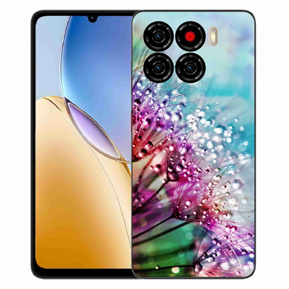 Gelový kryt mmCase na ZTE Blade A56 - barevné květy