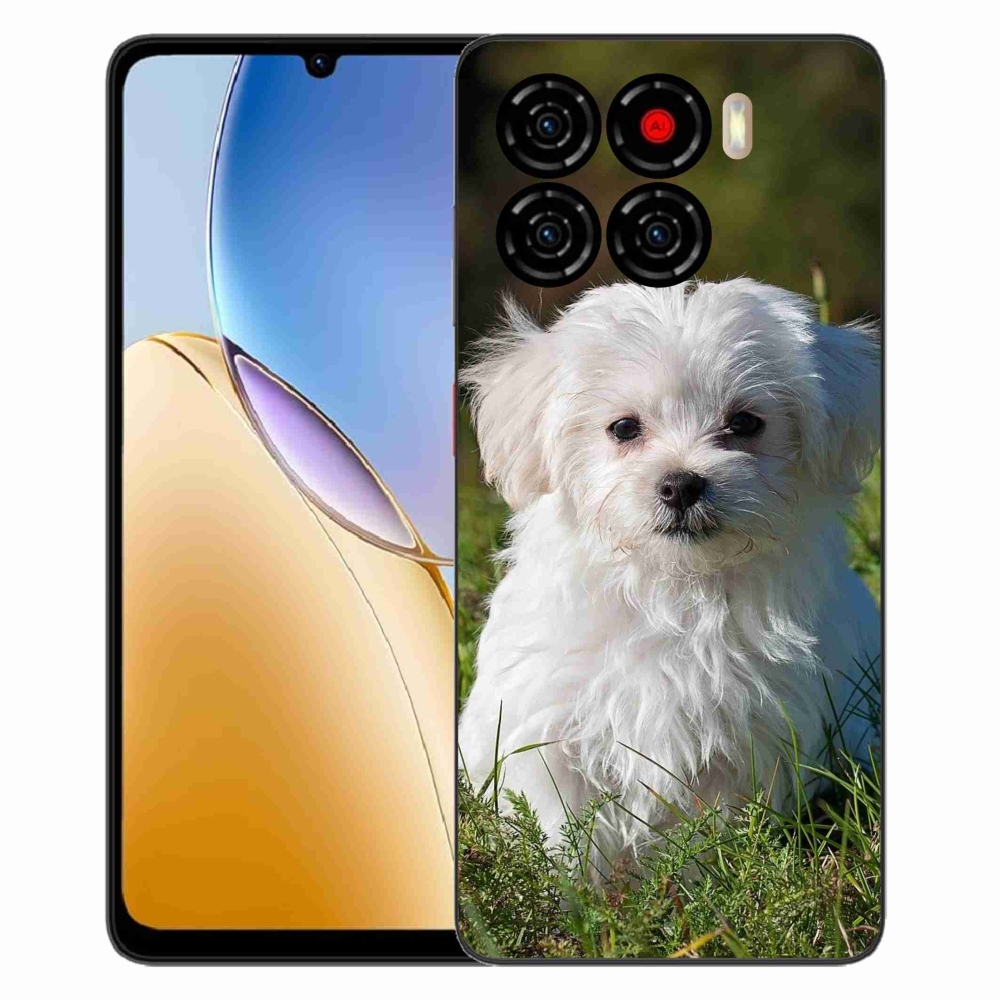 Gelový kryt mmCase na ZTE Blade A56 - bišonek