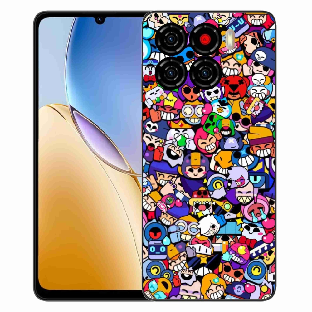 Gelový kryt mmCase na ZTE Blade A56 - brawl stars 2