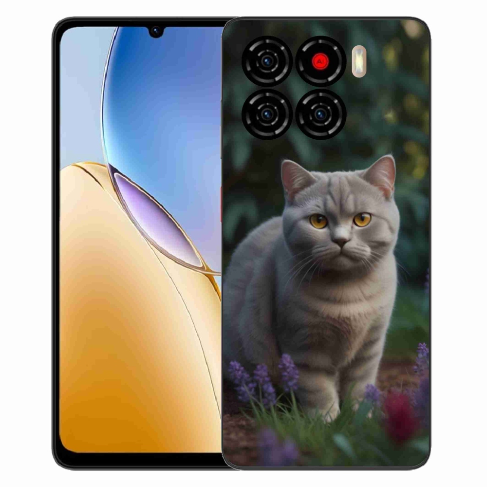 Gelový kryt mmCase na ZTE Blade A56 - britská kočka