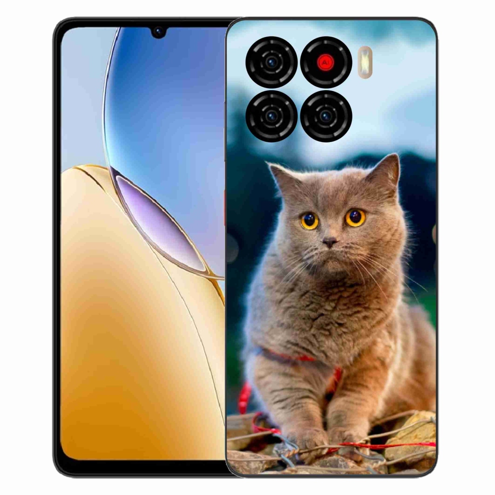 Gelový kryt mmCase na ZTE Blade A56 - britská modrá 2