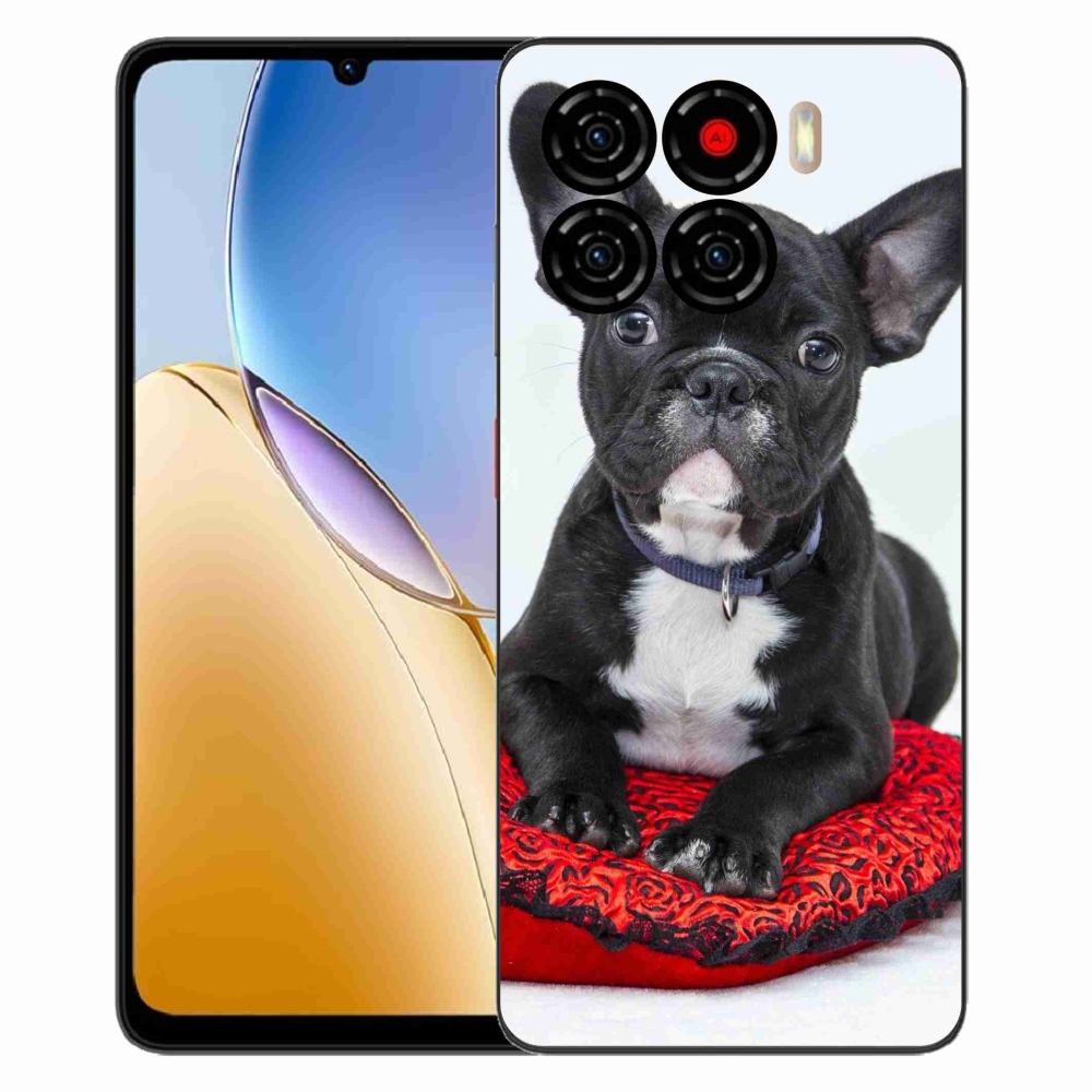 Gelový kryt mmCase na ZTE Blade A56 - buldok
