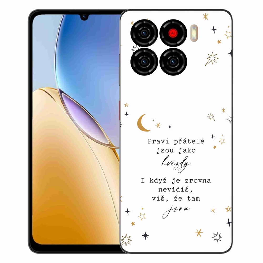 Gelový kryt mmCase na ZTE Blade A56 - citát 6 bílé pozadí
