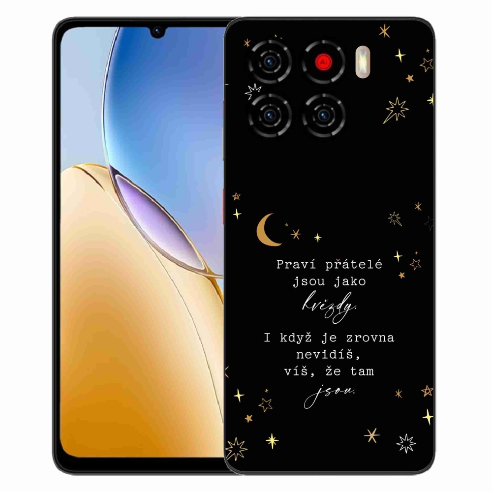 Gelový kryt mmCase na ZTE Blade A56 - citát 6 černé pozadí