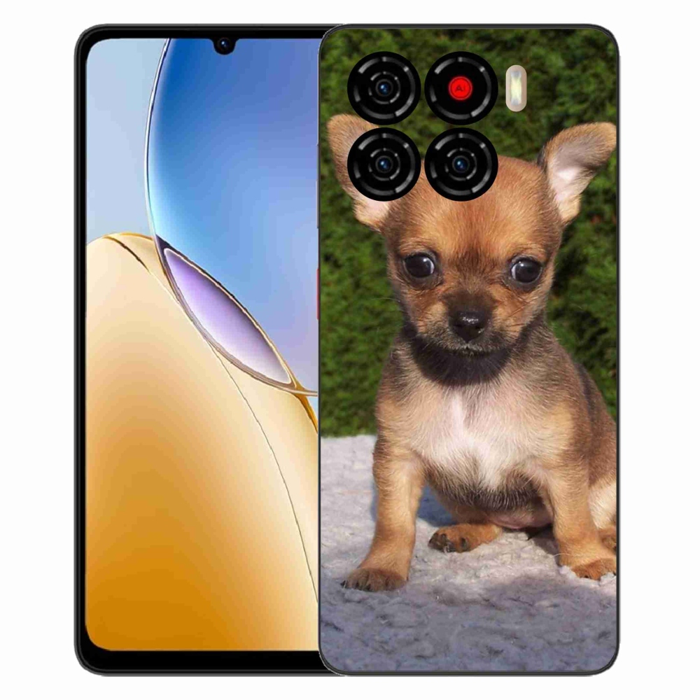 Gelový kryt mmCase na ZTE Blade A56 - čivava 3