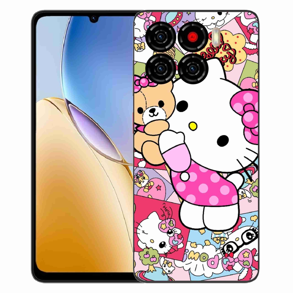 Gelový kryt mmCase na ZTE Blade A56 - cute kitty