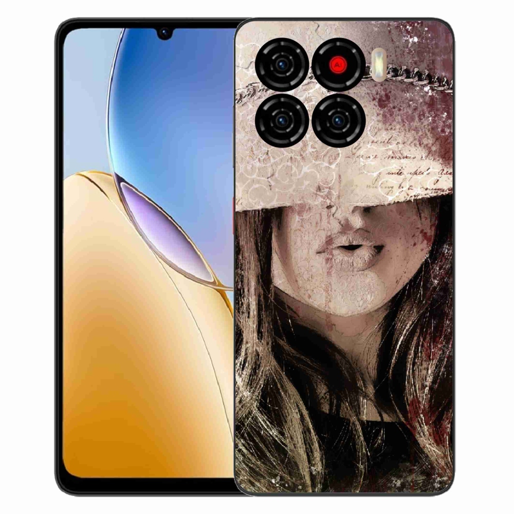 Gelový kryt mmCase na ZTE Blade A56 - dívka