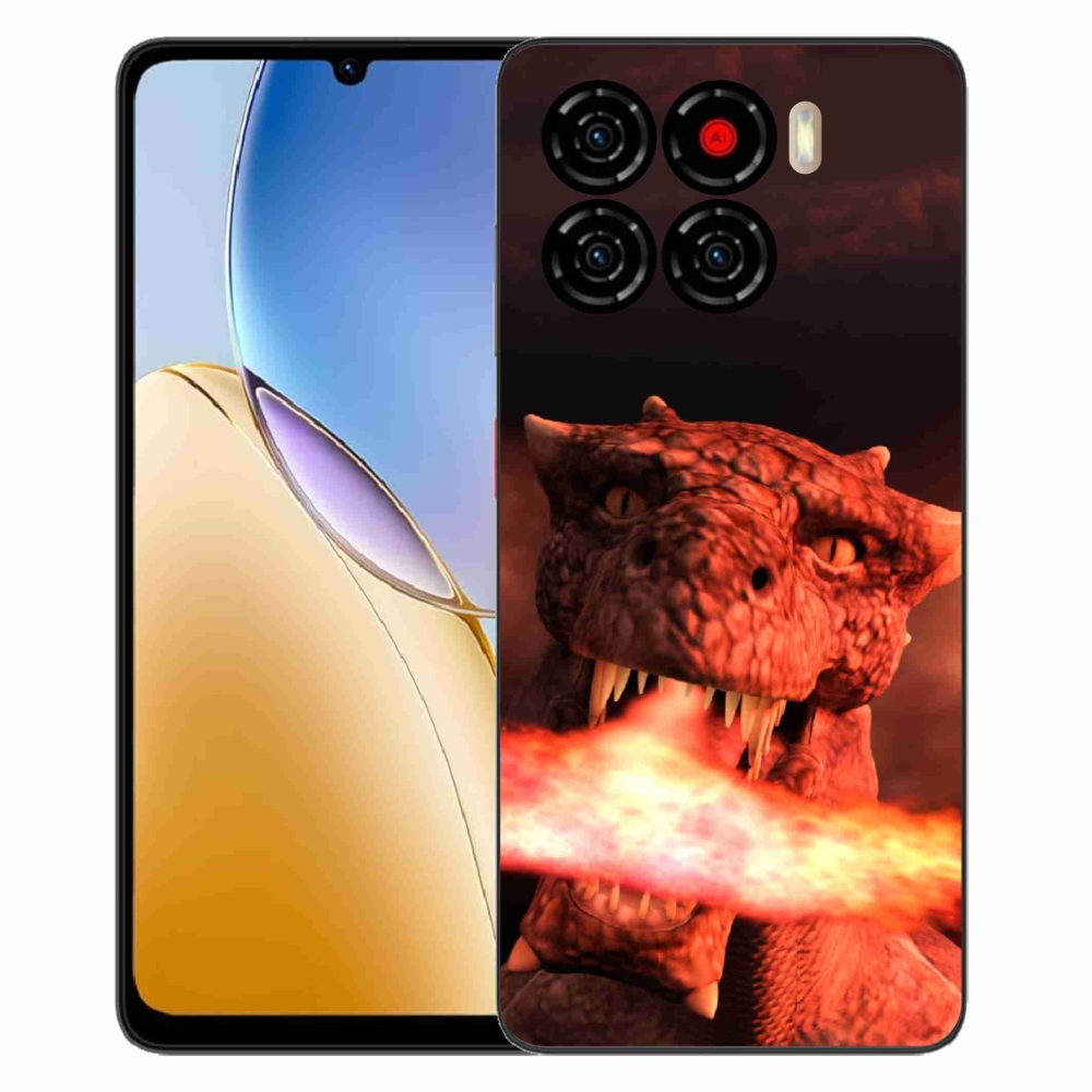 Gelový kryt mmCase na ZTE Blade A56 - drak