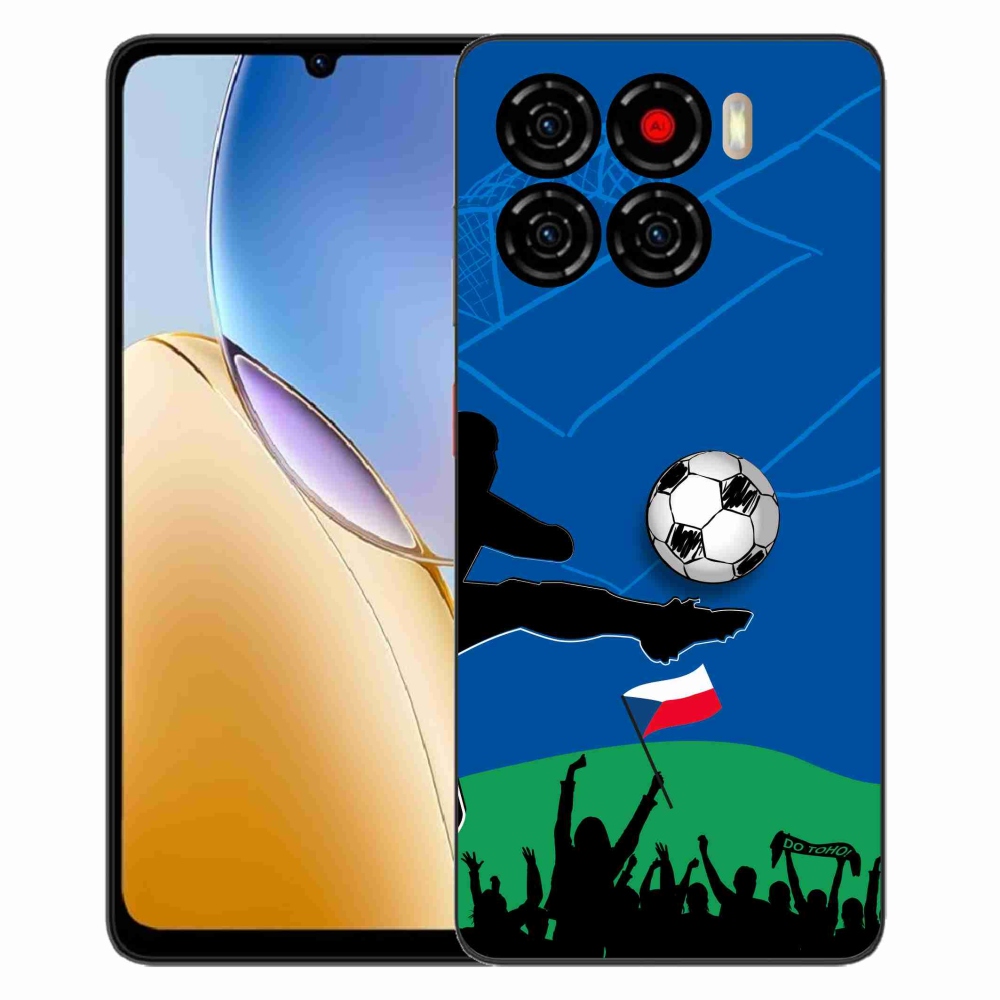 Gelový kryt mmCase na ZTE Blade A56 - fanoušci fotbalu