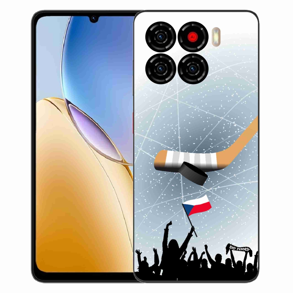 Gelový kryt mmCase na ZTE Blade A56 - fanoušci hokeje