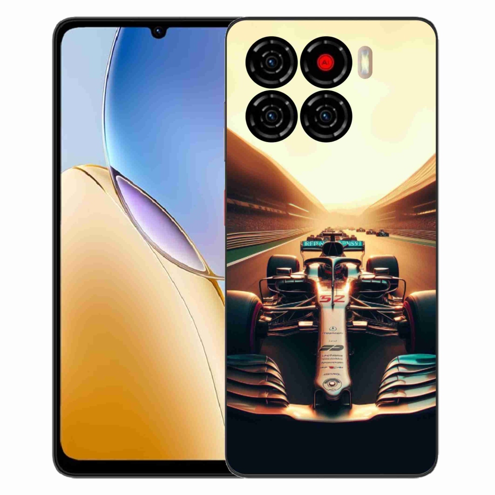 Gelový kryt mmCase na ZTE Blade A56 - formule 1