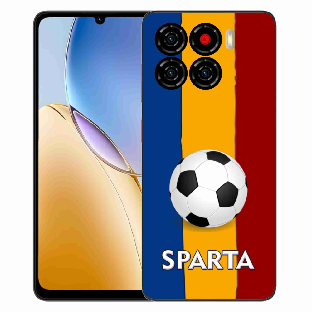 Gelový kryt mmCase na ZTE Blade A56 - fotbal 1