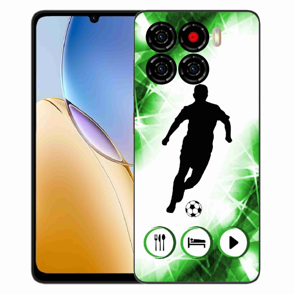 Gelový kryt mmCase na ZTE Blade A56 - fotbalista