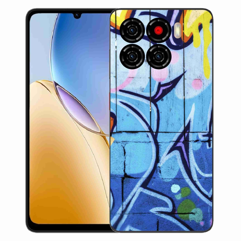 Gelový kryt mmCase na ZTE Blade A56 - graffiti