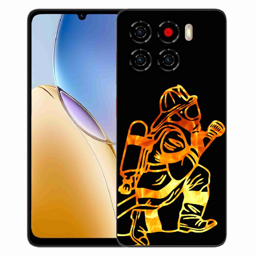 Gelový kryt mmCase na ZTE Blade A56 - hasič 1