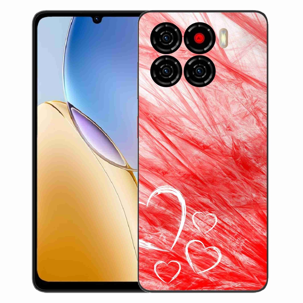 Gelový kryt mmCase na ZTE Blade A56 - heart