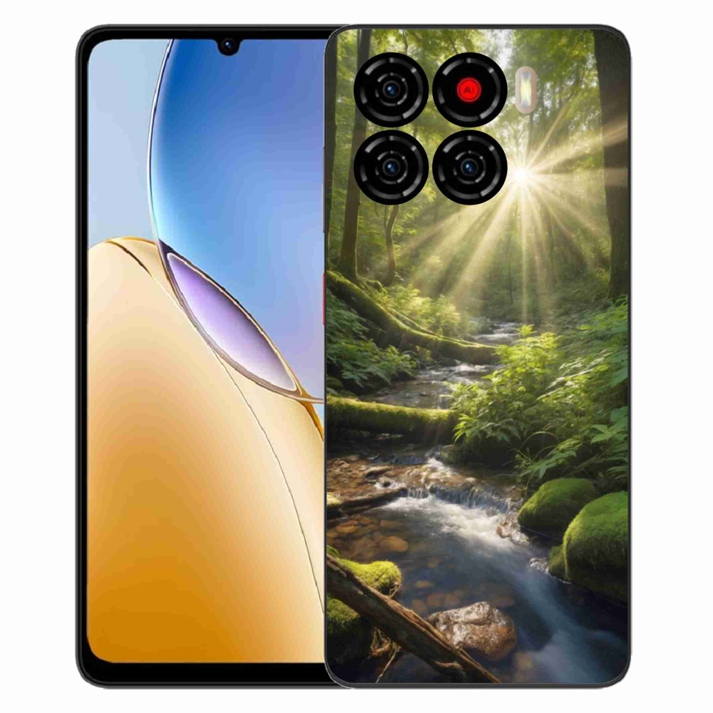 Gelový kryt mmCase na ZTE Blade A56 - hlubina lesa