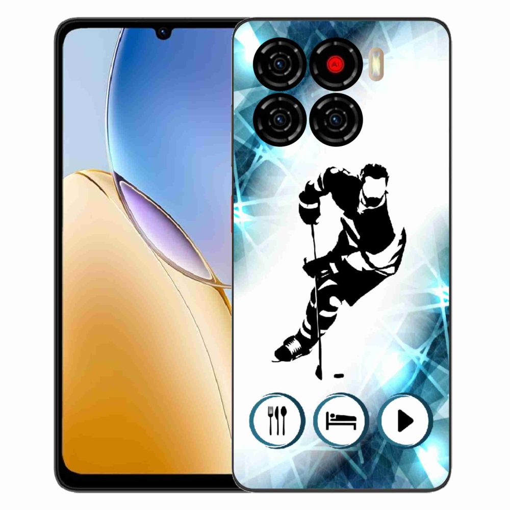 Gelový kryt mmCase na ZTE Blade A56 - hokej 1