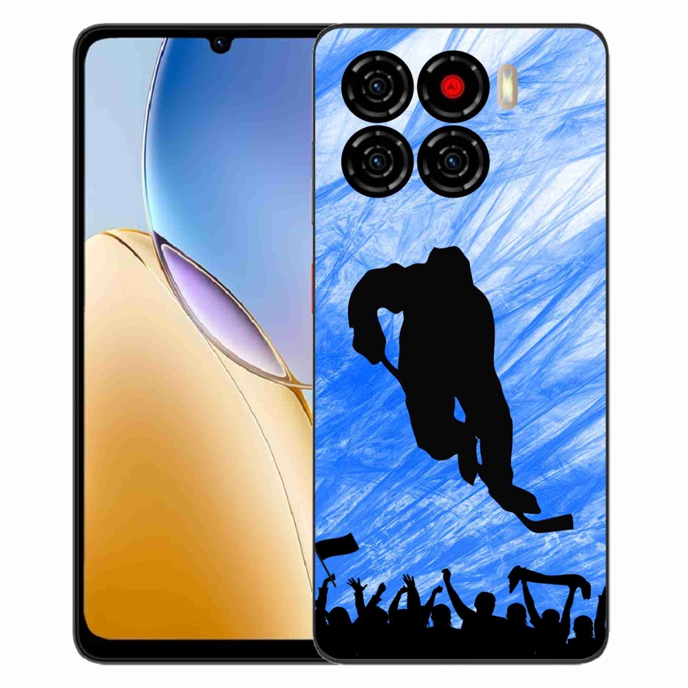 Gelový kryt mmCase na ZTE Blade A56 - hokejový hráč
