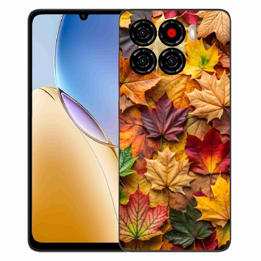 Gelový kryt mmCase na ZTE Blade A56 - javorové listy 2