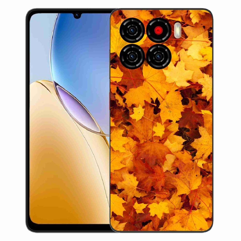 Gelový kryt mmCase na ZTE Blade A56 - javorové listy