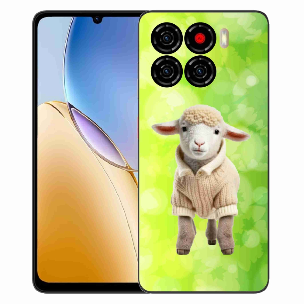 Gelový kryt mmCase na ZTE Blade A56 - jehně ve svetru