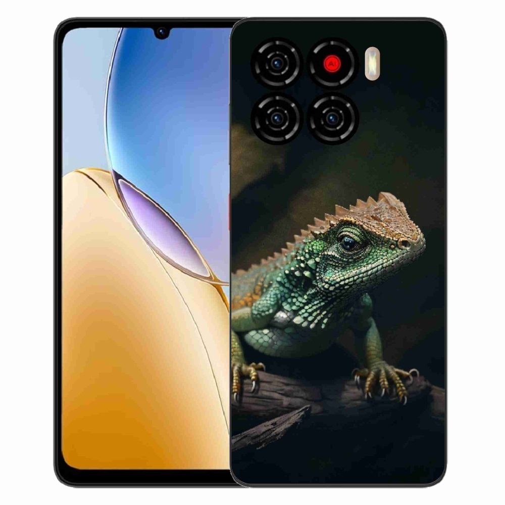 Gelový kryt mmCase na ZTE Blade A56 - ještěr